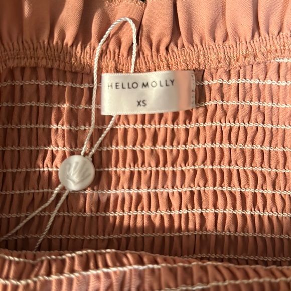 HELLO MOLLY “STEALING TIME” DRESS-PINK - Picture 3 of 3